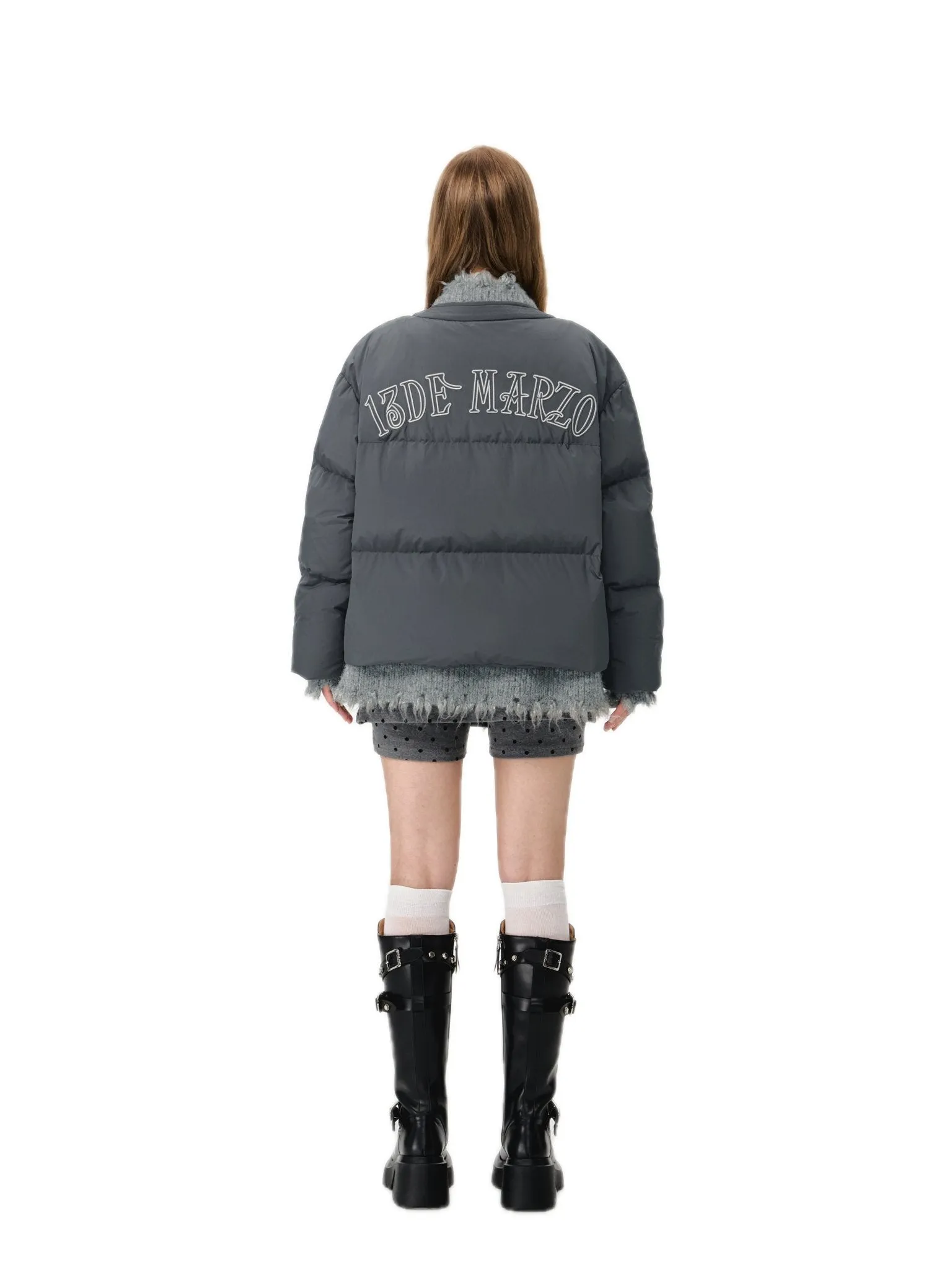 Bear Rough Edge Down Jacket