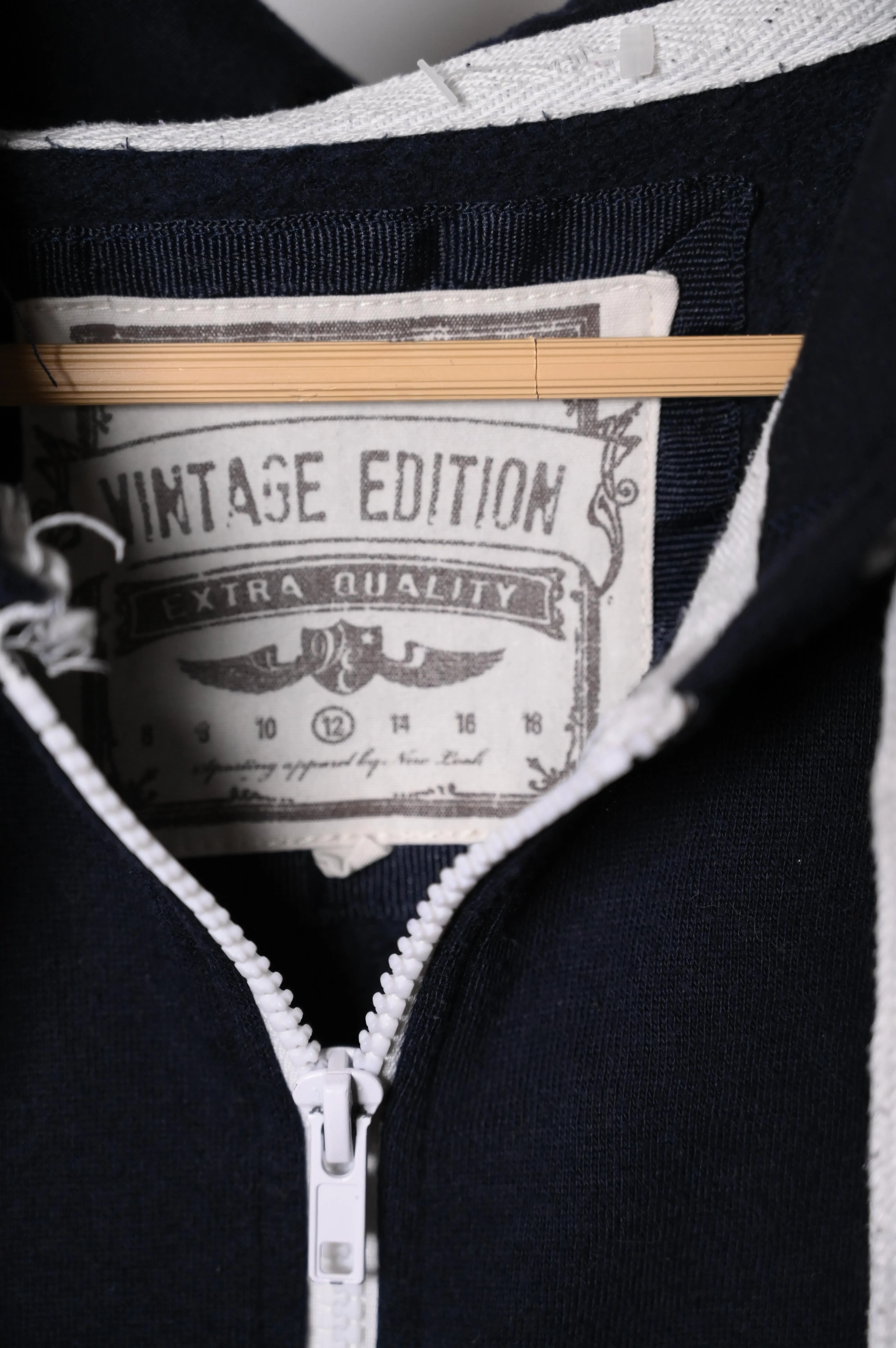 Blue Unisex Hoodie -Vintage Edition (VE)  (Medium/Large, Good Condition)