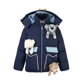Doozoo Everywhere Down Jacket in Blue