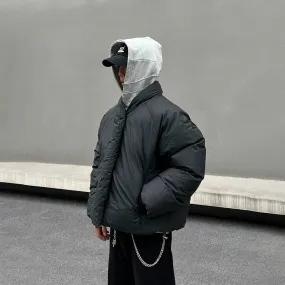 Insulated Down Bomber Jacket