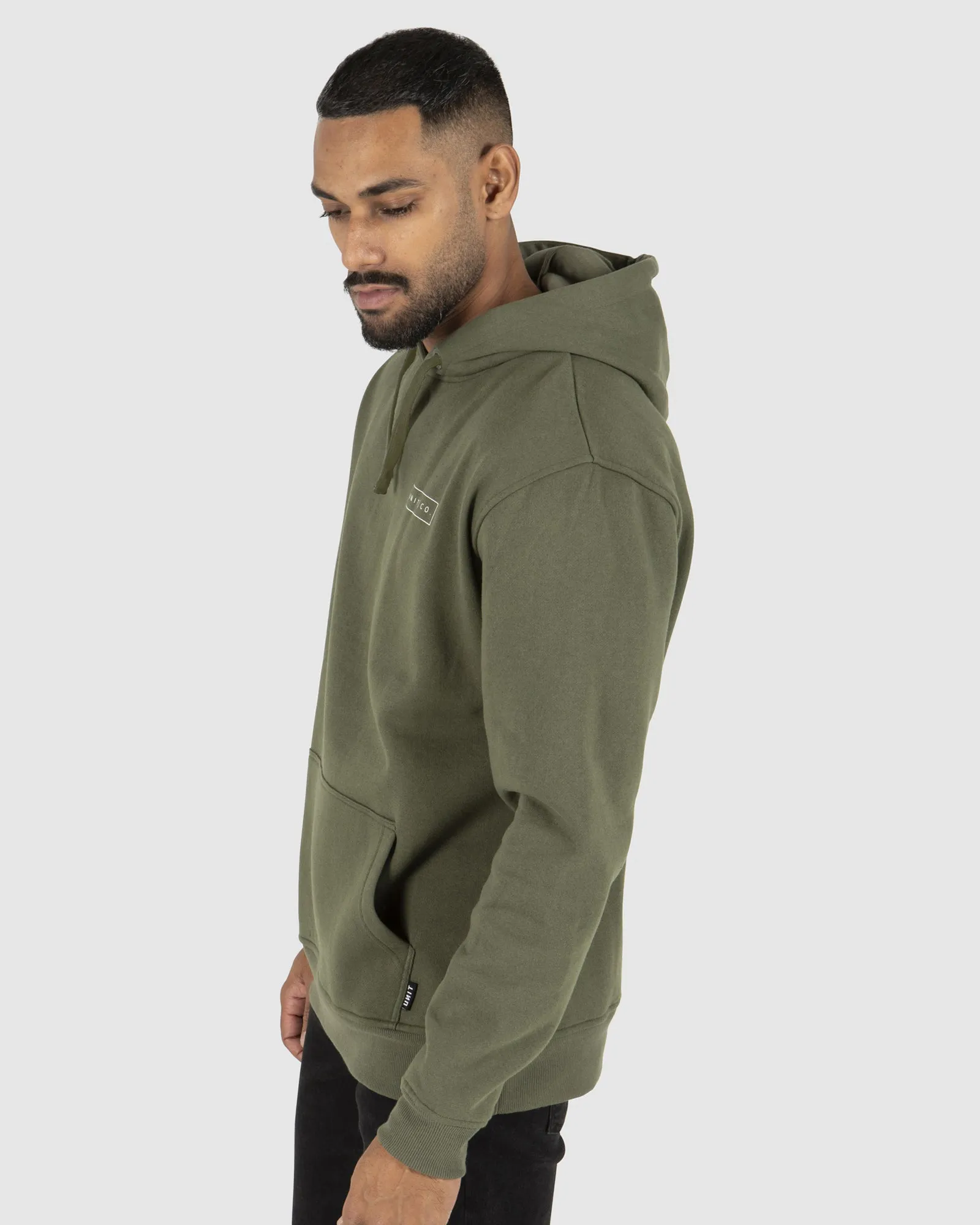 UNIT Mens Cubic Pull Over Hoodie