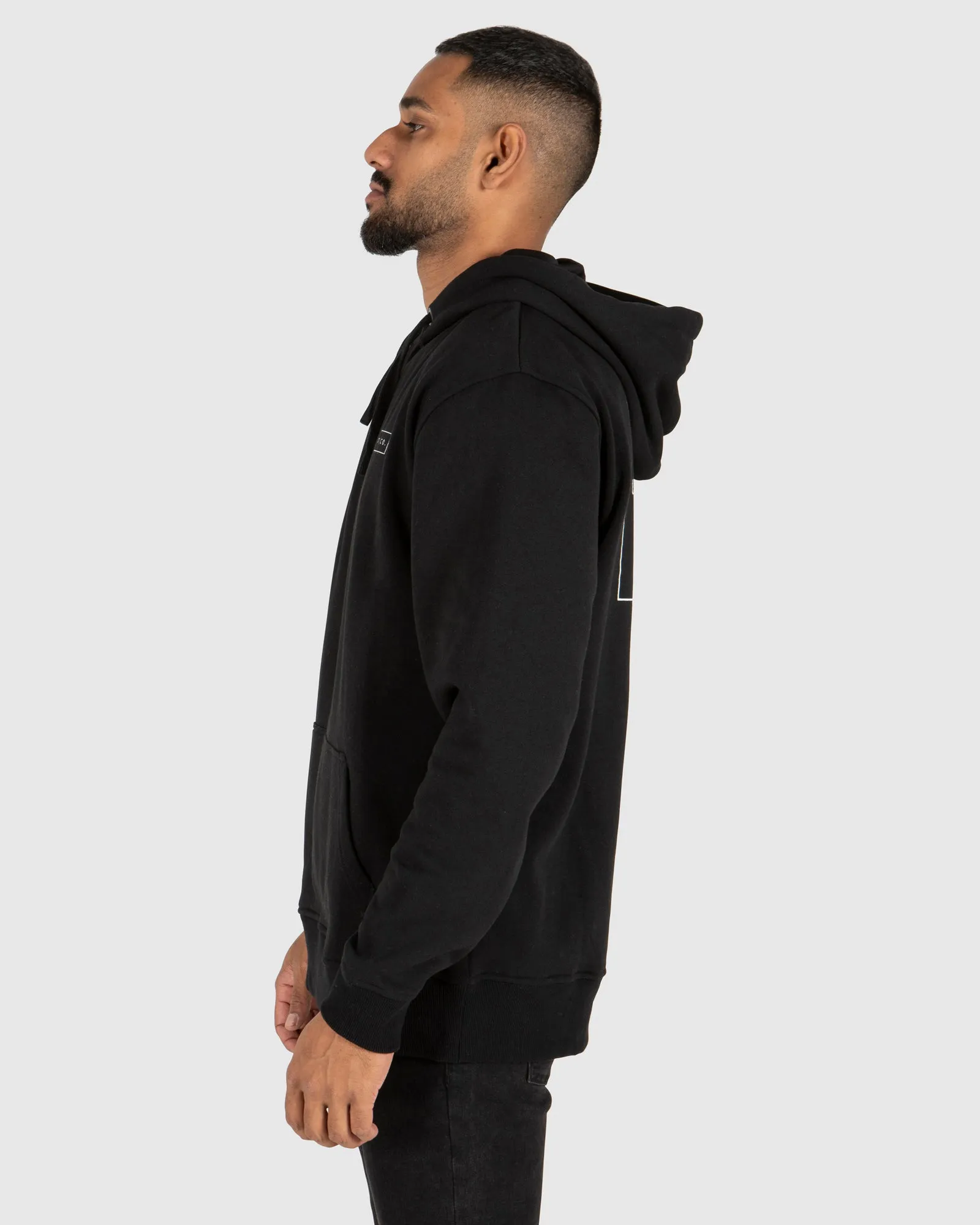 UNIT Mens Cubic Pull Over Hoodie