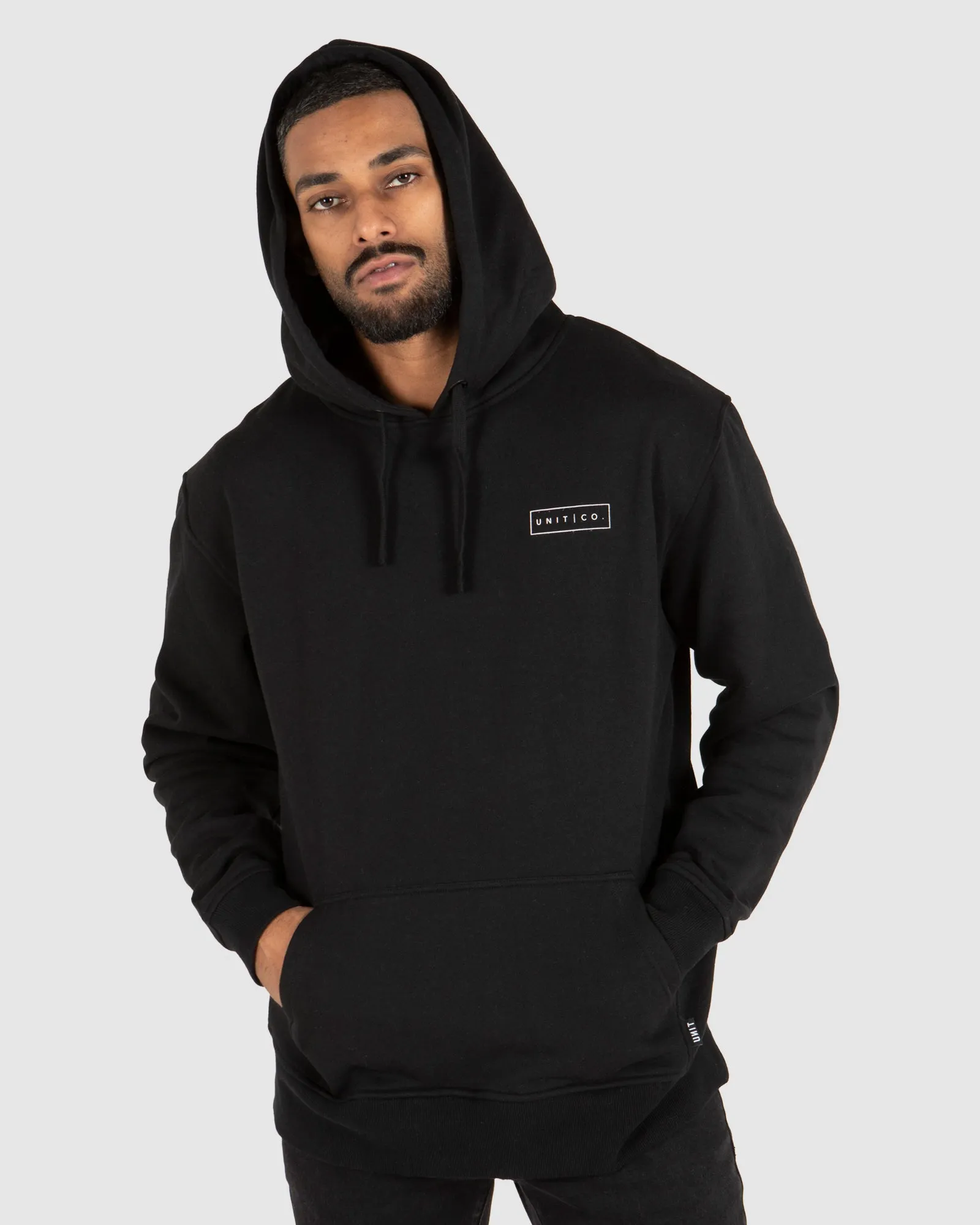 UNIT Mens Cubic Pull Over Hoodie