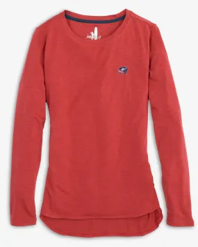 Women's Columbus Blue Jackets Addison Long Sleeve T-Shirt