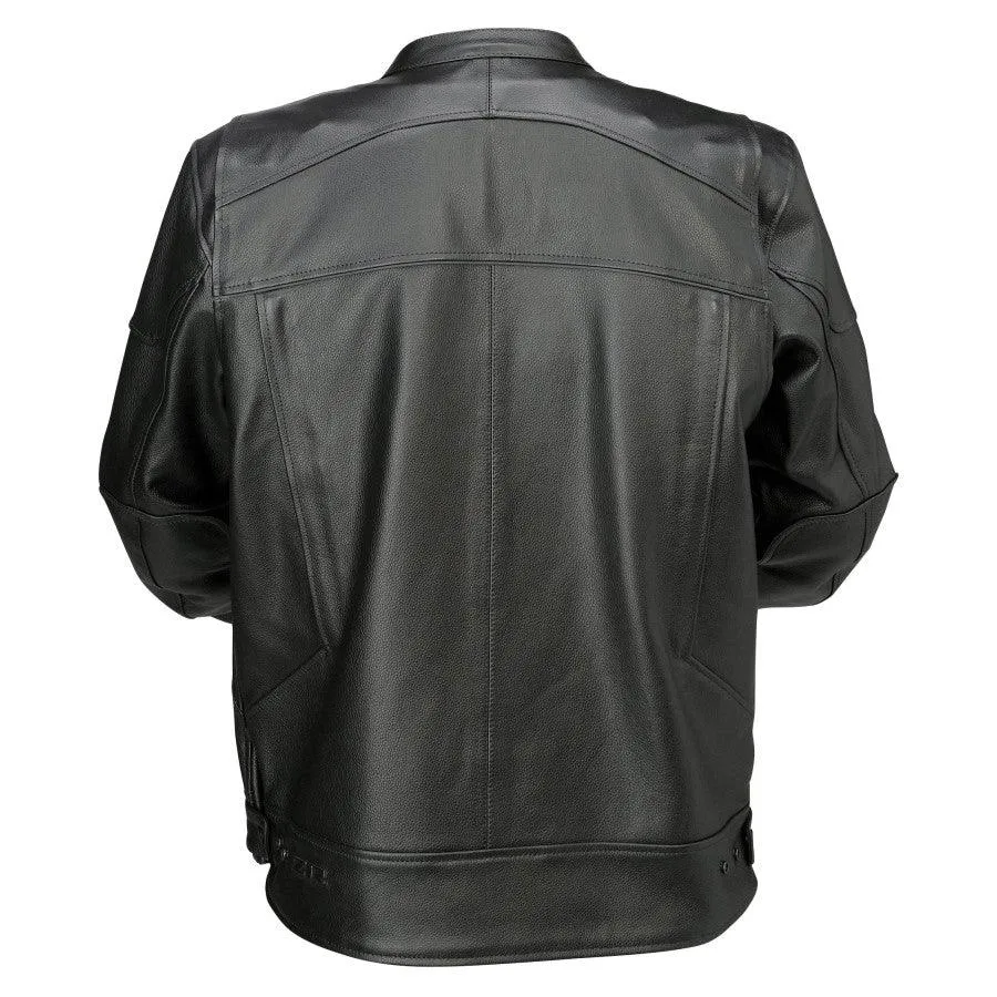 Z1R Justifier Leather Jacket - Black